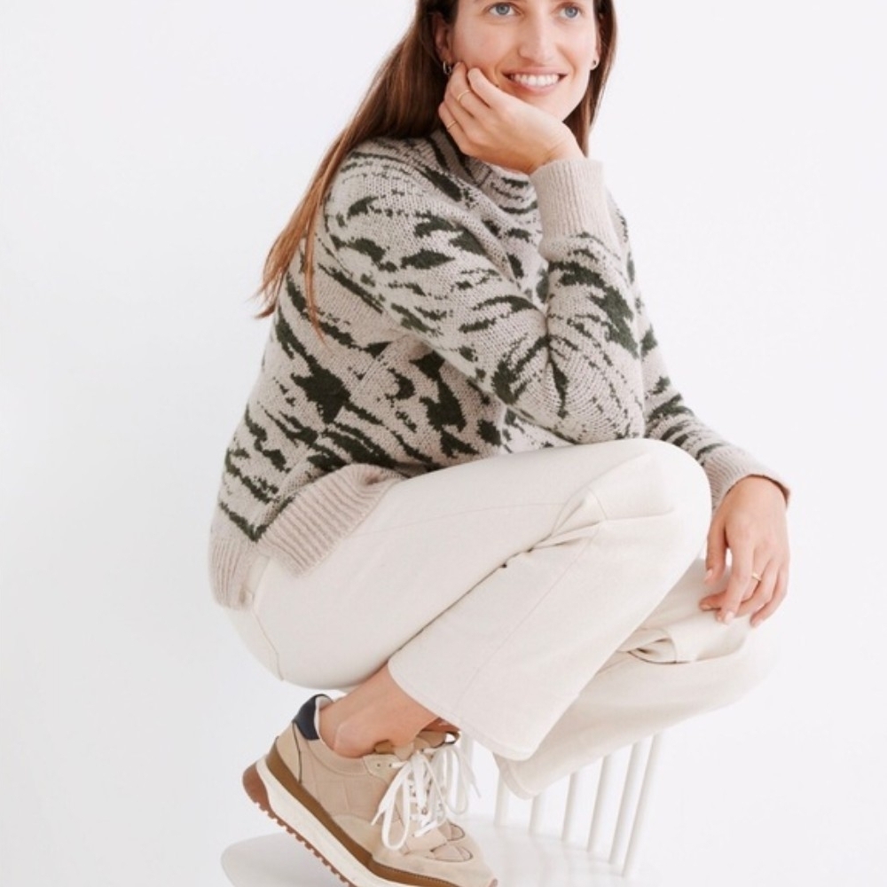 Madewell Thornton Mockneck Sweater